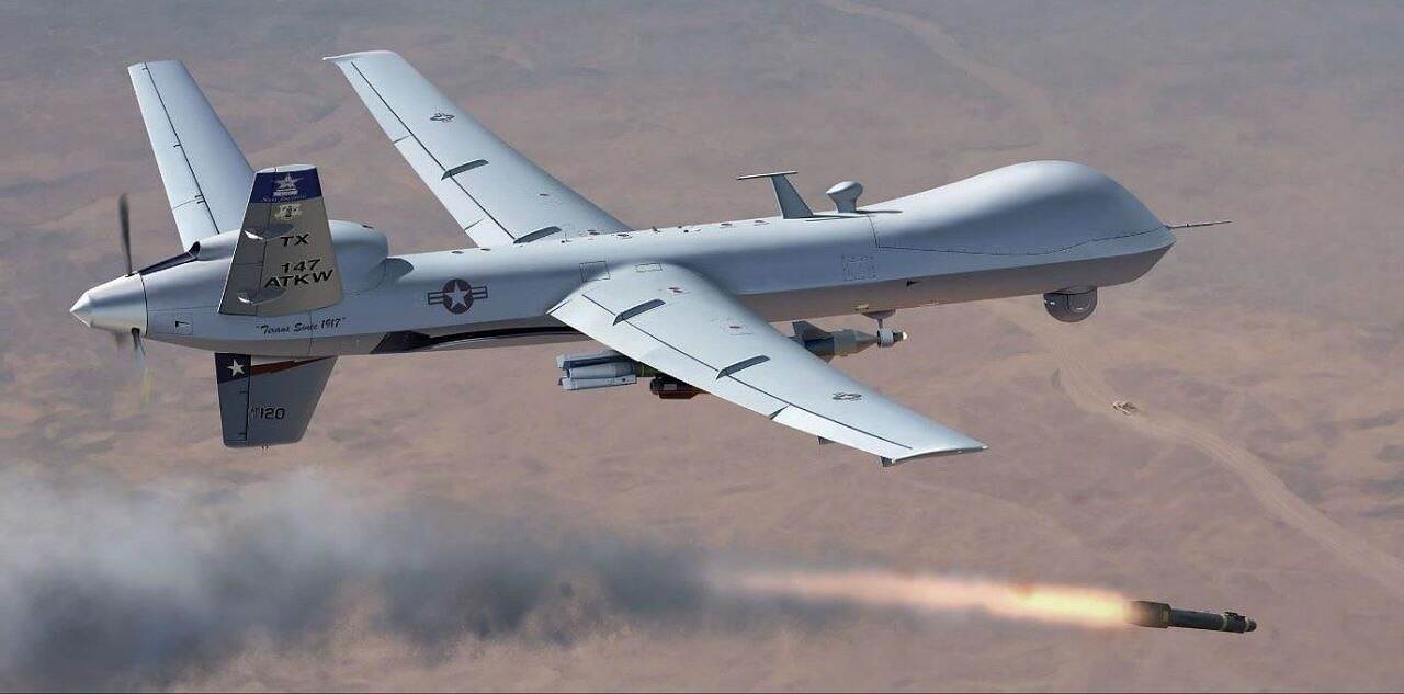 مسؤول امريكي يعترف بإصابة طائرة مسيرة امريكية ونجاحهم في استعادتها