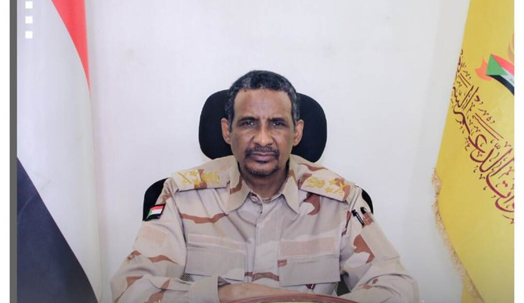قائد قوات الدعم السريع في السودان يتحدث عن مشاركة مصرية في دعم الجيش السوادني ضد قواته