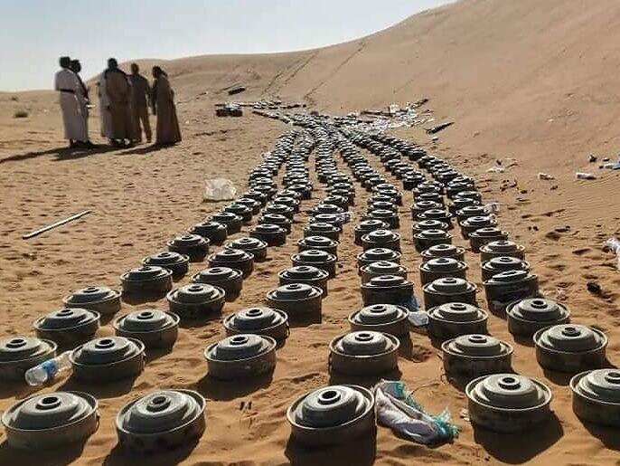 مشروع مسام لنزع الألغام يتمكن من إزالة 630 لغماً أرضياً وذخائر غير منفجرة وعبوات ناسفة