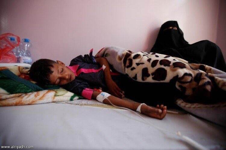 ارتفاع الأصابات بوباء الكوليرا في مناطق سيطرة الحكومة الشرعية إلى 36 ألف حالة خلال التسعة الأشهر الماضية