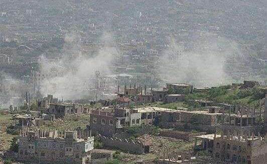 المقاومة الوطنية تتصدى لهجوم حوثي في محور البرح قطاع الكدحة