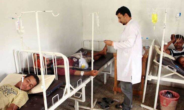 ارتفاع عدد الوفيات بالكوليرا والضنك والحصبة في تعز إلى 51 حالة من يناير حتى شهر أكتوبر الحالي