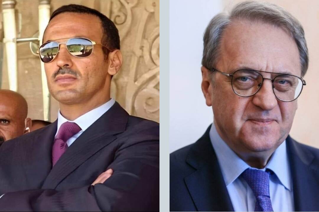 مبعوث الرئيس الروسي يلتقي السفير السابق أحمد علي صالح ويتناولا الوضع اليمني وتعقيدات السلام