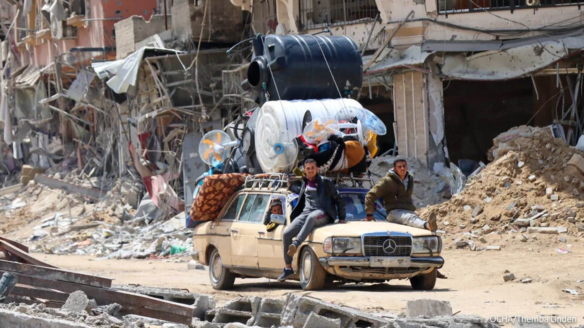 منظمة العفو الدولية تتهم اسرائيل بتسوية مدن فلسطنية بأكملها بالأرض وتدمير المرافق الحيوية والبنية التحتية