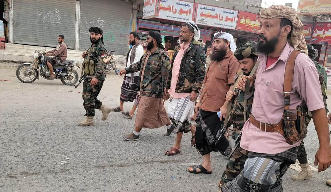 الحملة الأمنية في محافظة لحج توسع نشاطها لتشمل منطقة العند بإشراف العميد حمدي شكري