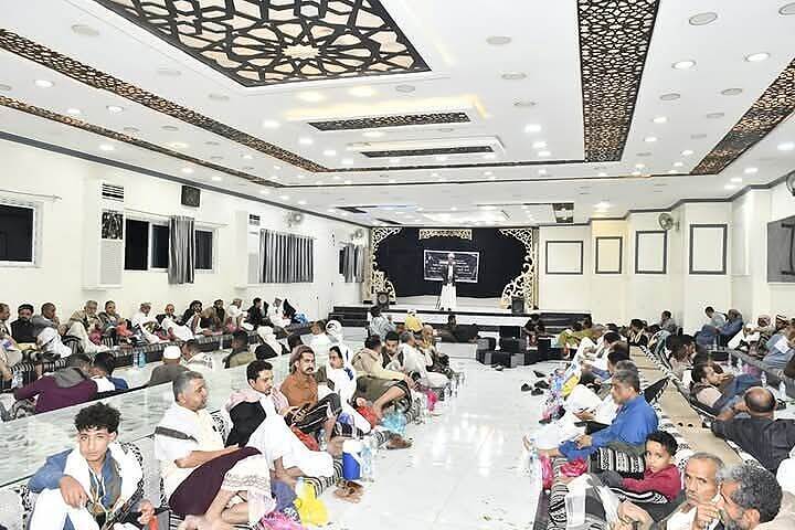 المجلس الأهلي بمديرية مقبنة يقيم أمسية رمضانية ثقافية ومجتمعية