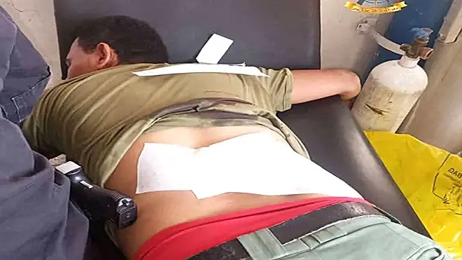 اصابة مواطن في مدينة قعطبة بقصف طائرة من دون طيار حوثية