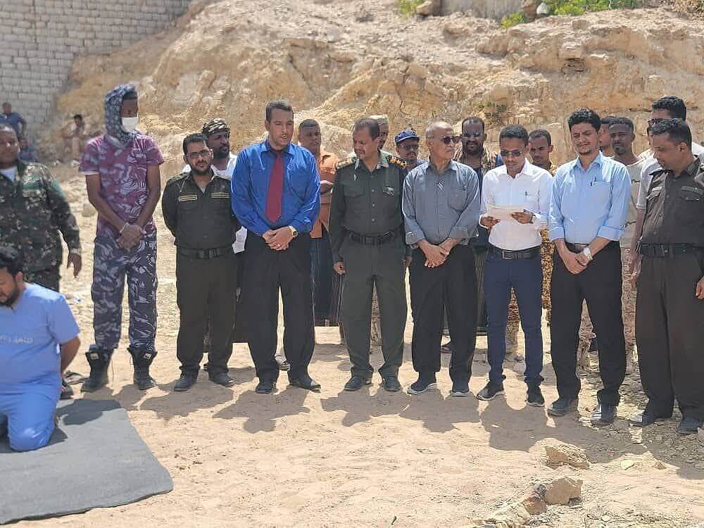 تنفيذ حكم القصاص في حضرموت على زوج قتل زوجته حرقا في نوفمبر 2020