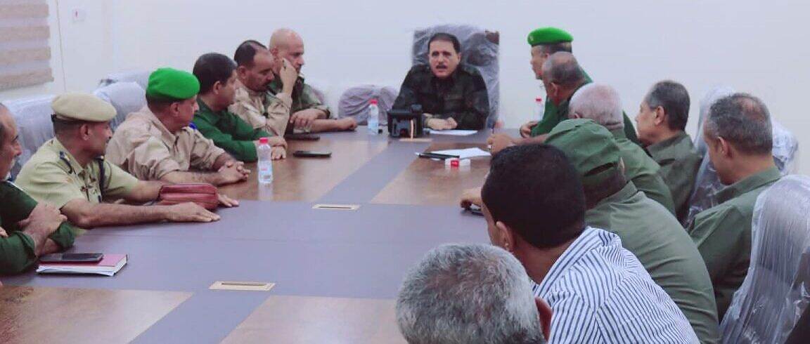 اجتماع أمني في عدن لمناقشة التحديات الامنية ومواجهة التهديدات التي تواجه السلم الاجتماعي