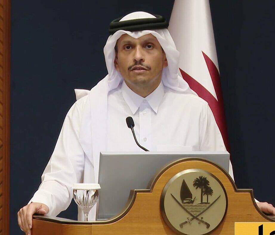 رئيس الوزراء القطري يؤكد أن العلاقات مع إيران تضررت بسبب استهداف قاعدة العُديد الجوية