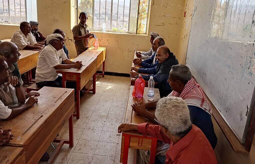 الحزب الاشتراكي اليمني في مديرية كرش يعود لممارسة نشاطه السياسي والتنظيمي