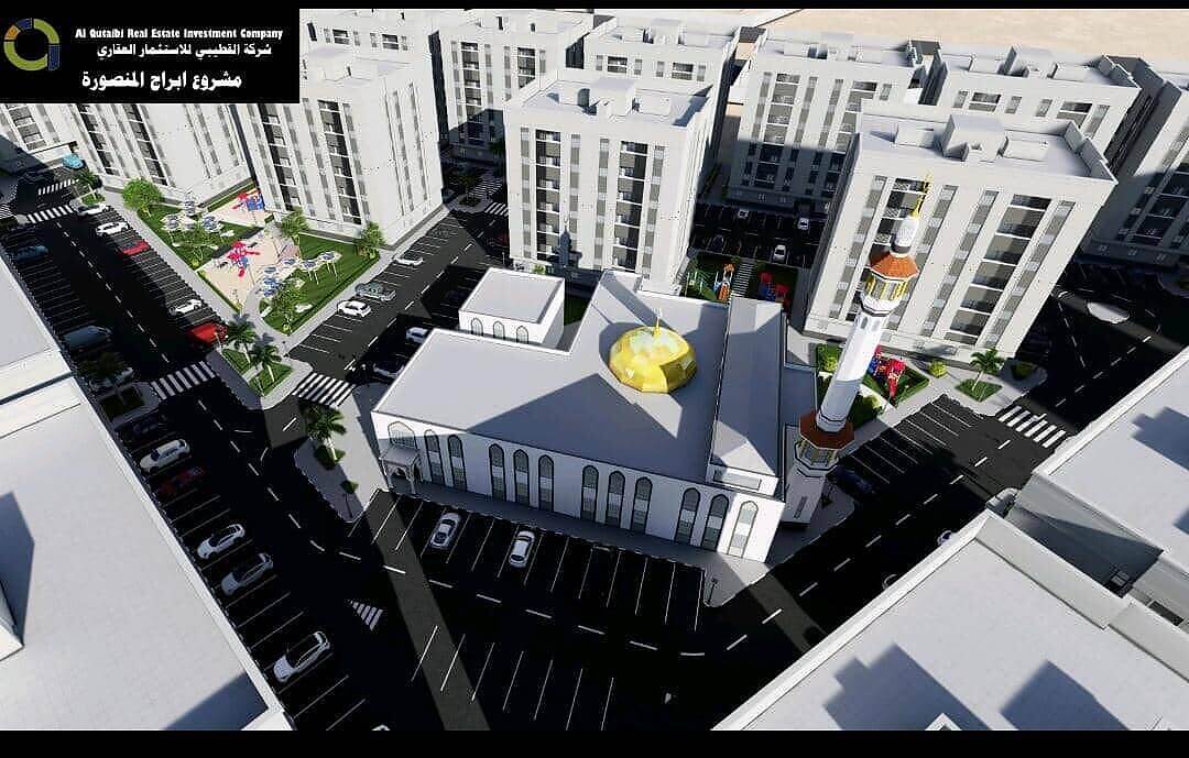 رئيس مجلس إدارة القطيبي يعلن قرب افتتاح مشروع أبراج المنصورة السكني