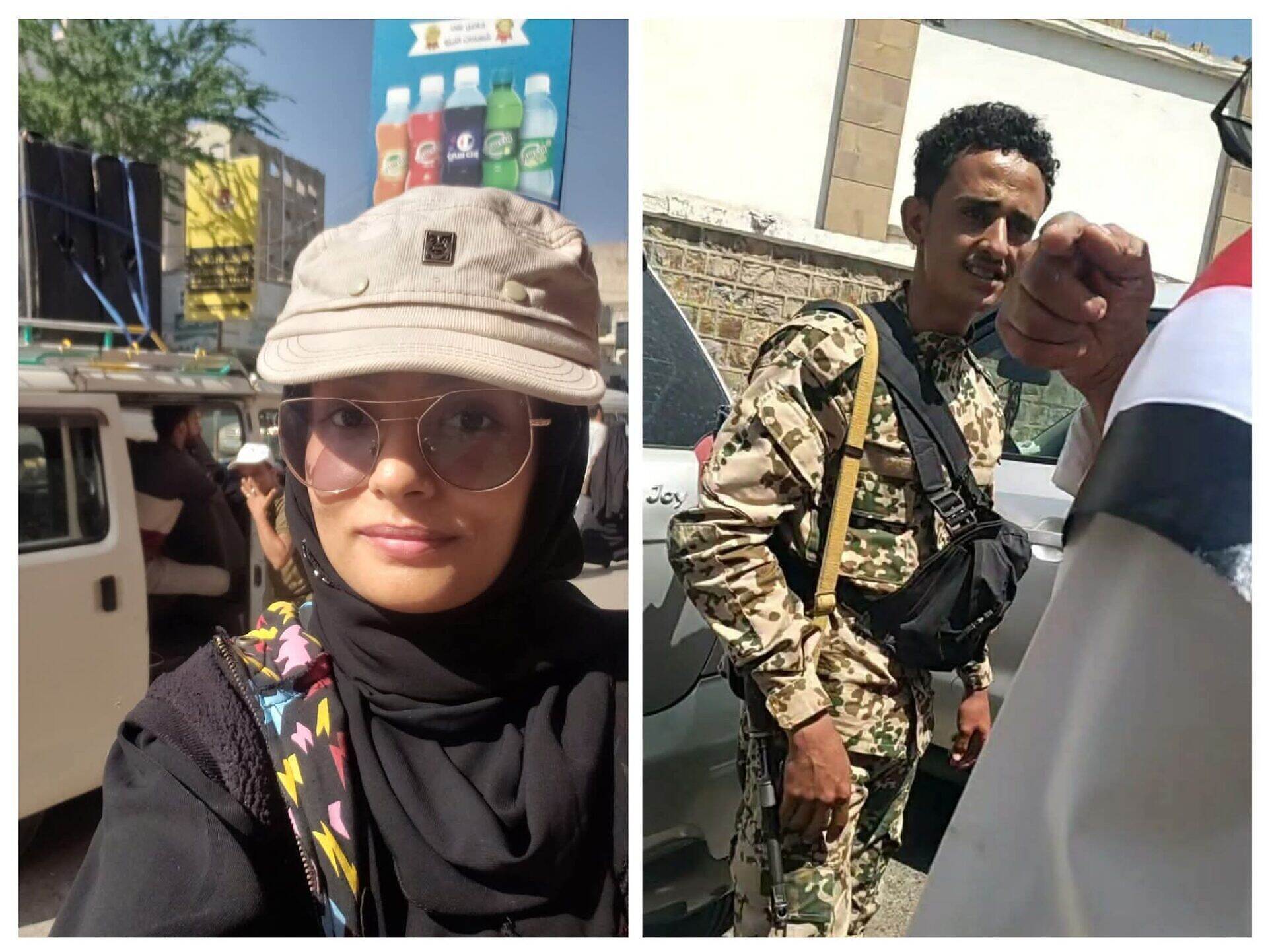 تهديد ناشطة في تعز بعد احتجاجات تطالب بوقف الفوضى الأمنية ونهب ممتلكات المواطنين