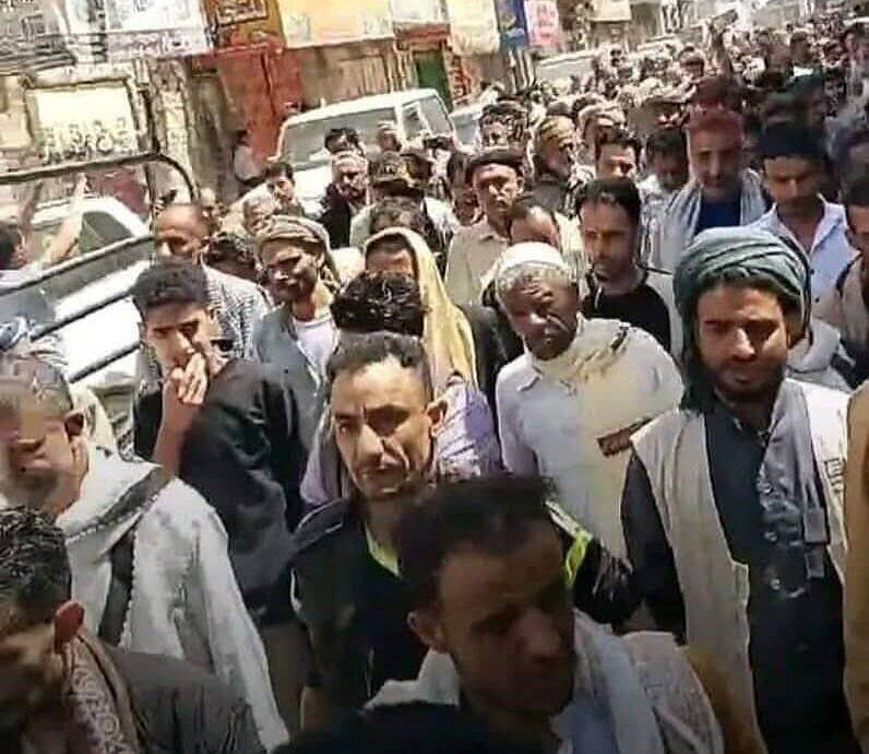 احتجاجات في مدينة التُرْبَة تندد بمقتل المحامي النجاشي على يد قوات الأمن