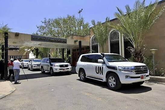 مسلحون حوثيون يقتحمون مكتب الامم المتحدة لخدمات المشاريع (UNOPS)