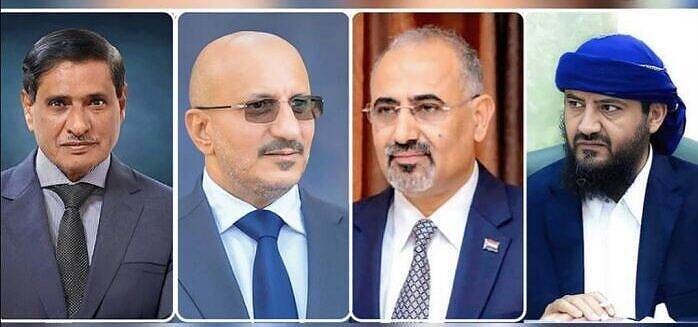 أربعة من أعضاء المجلس الرئاسي يرفضون قرارات الرئيس العليمي ويصفونها بغير التوافقية