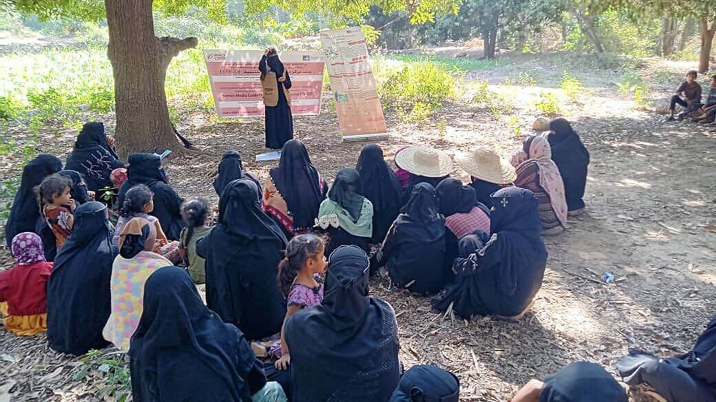 اختتام الحملة التوعوية التي ينفذها يمن ميديا جايد للتنمية حول الممارسات الصحية