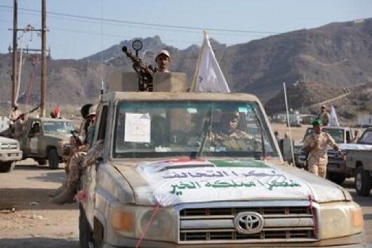 قوات العمالقة تنفذ انسحابها من عدن ضمن خطة اعادة الإنتشار