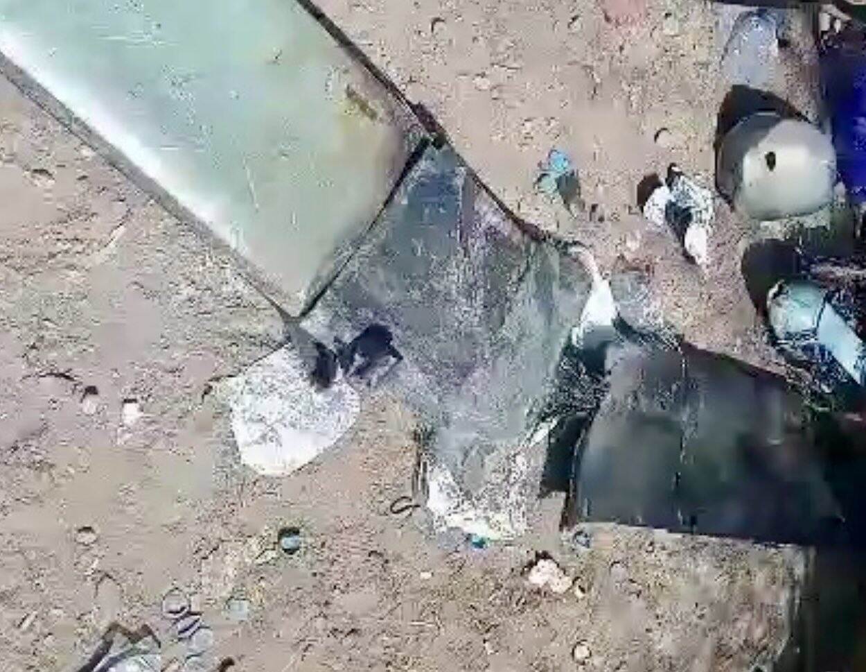 قوات العمالقة تسقط طائرة مسيرة فوق مدينة بيحان غرب شبوة