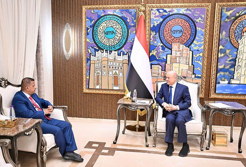 الرئيس العليمي يؤكد التزام الدولة بحرية الصحافة وحماية الصحفيين