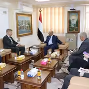 غرونربرغ يتناول مع محافظ البنك المركزي الوضع الاقتصادي والمالي