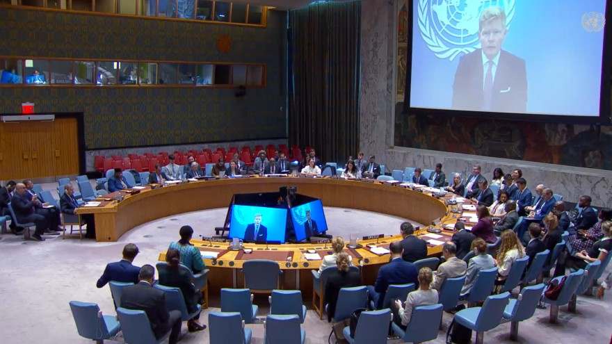 غروندبرغ أمام مجلس الأمن يحذر من تداعيات التصعيد الإقليمي على اقتصاد اليمن