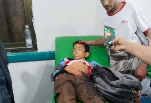 رصاصة قناص حوثي تنهي حياة طفل في تعز أثناء عودته من المدرسة