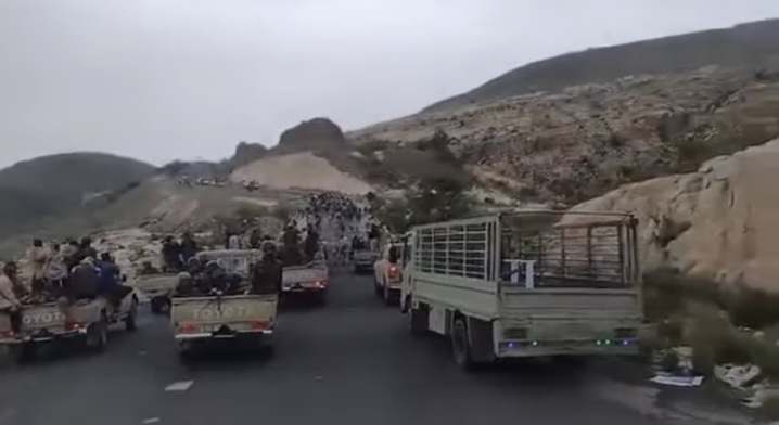 آلاف الجنود اليمنيين في  الحد الجنوبي للسعودية يحتجون على انقطاع مرتباتهم منذ 9 أشهر