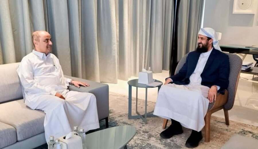 ‏المحرّمي وسالم بن بريك يناقشان مسار الإصلاحات المالية والاقتصادية