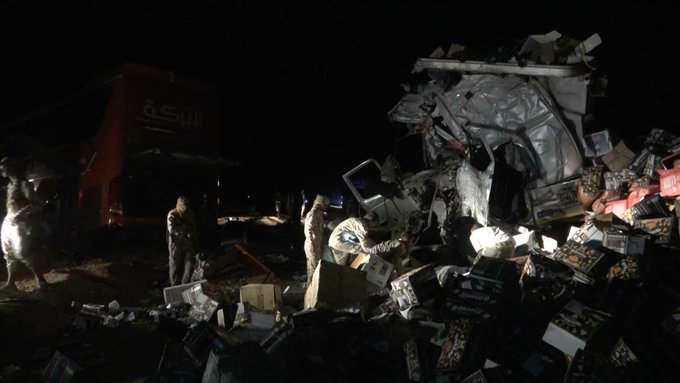 وفاة 6 أشخاص وإصابة 19 آخرين بحادث مروري على طريق" العبر  مأرب"