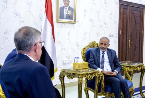 الصبيحي يؤكد تمسك المجلس الرئاسي بالسلام ويتهم الحوثيين بالرغبة بإستمرار الحرب.