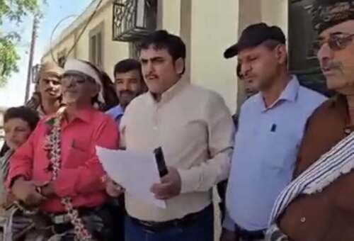 احتجاجات في شبوة رفضًا لإدراج مدانين بالقتل ضمن صفقة تبادل الأسرى
