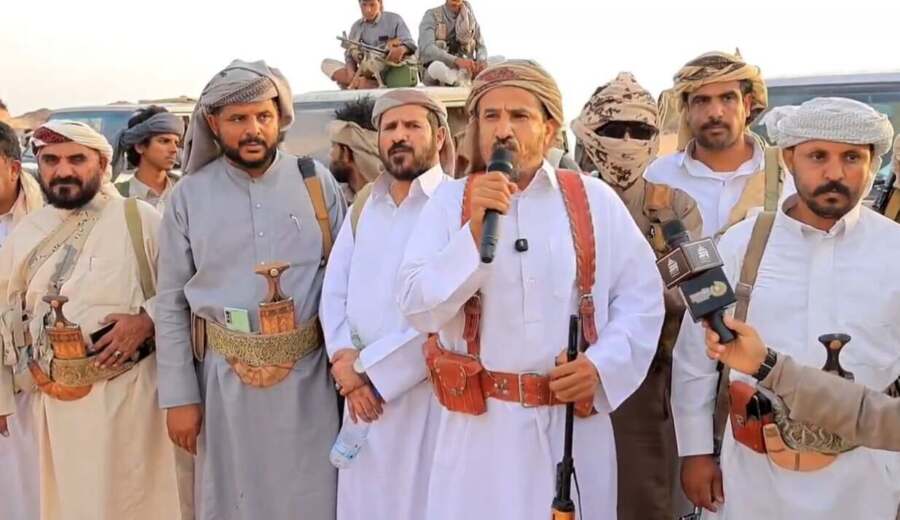 الشيخ فدغم يتهم جهات بمحاولة استغلال القبيلة اليمنية .