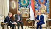 غروندبرغ يلتقي الرئيس العليمي في الرياض في محاولة جديدة لايقاف التصعيد