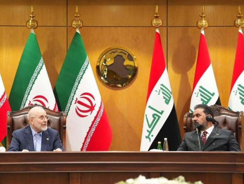 الحلبوسي يواجه قاليباف : هل تقبل ايران فصائل مسلحة عراقية داخل أراضيها ؟