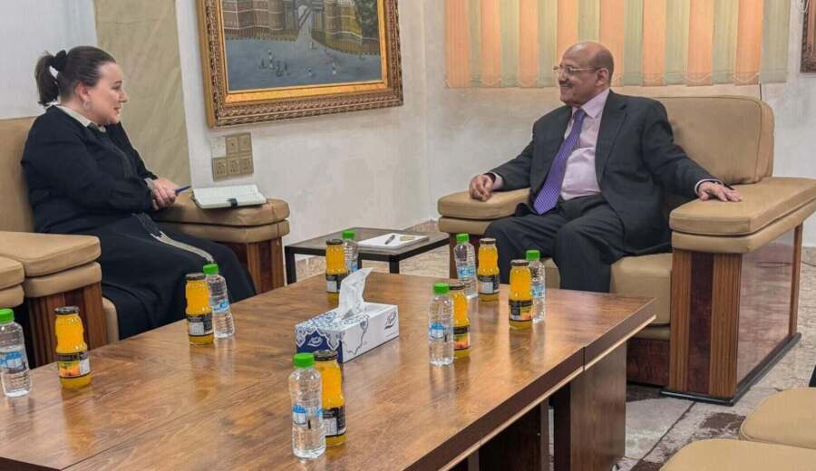 محافظ البنك المركزي يبحث مع ممثلة «UNDP» تطوير أنظمة المدفوعات في اليمن