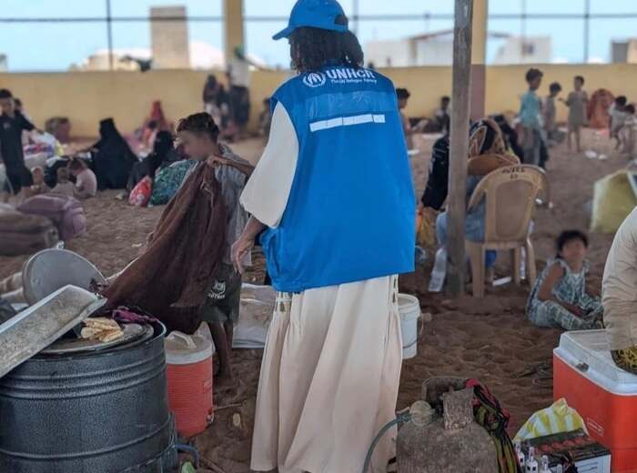 الأمم المتحدة: أكثر من 100 ألف نازح داخل اليمن وآلاف يعبرون البحر إلى جيبوتي
