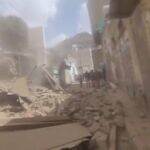 مبنى أثري منذ العصر العثماني ينهار في مديرية يريم