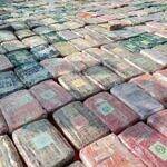 قوات العمالقة تضبط 623 كيلو من المخدرات قبالة ساحل رأس العارة